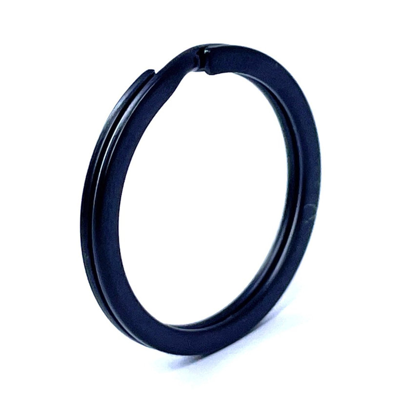 Kulcskarika fekete 20mm