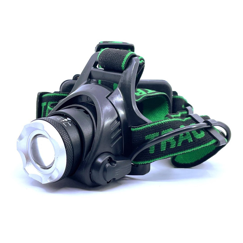 Fejlámpa, akkumulátorral, állítható fókusszal 5W