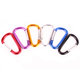 Karabiner alumínium biztonsági zárral 8mm