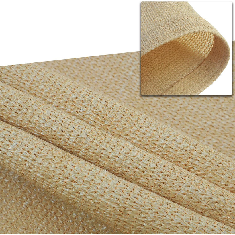 Árnyékoló ponyva bézs 3,6x3,6 m