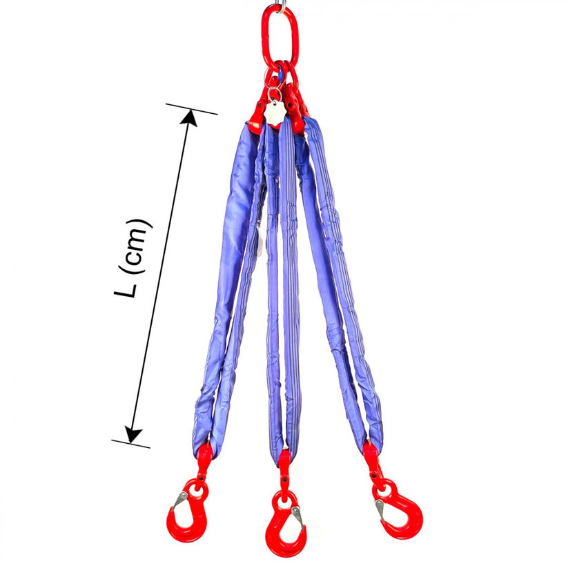 Textil függeszték SZEM-3 KAMPÓ 16 800/12 000 kg, 1 m