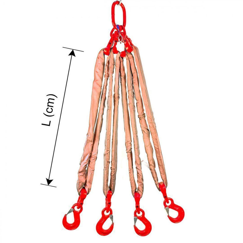 Textil függeszték SZEM-4 KAMPÓ 12 600/9000 kg, 5 m