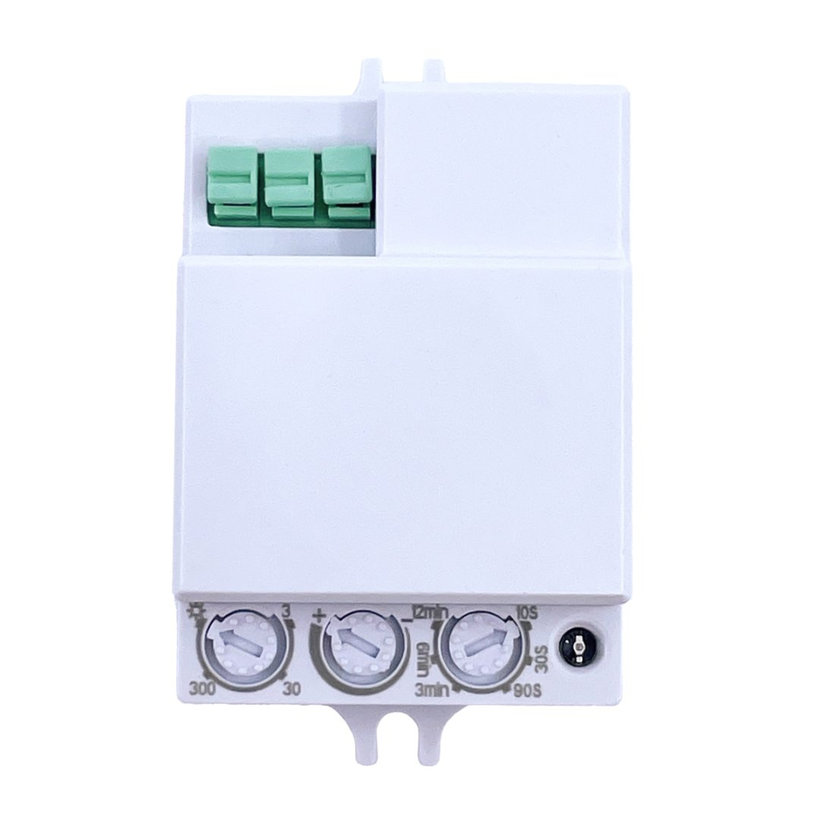 Mozgásérzékelő, mikrohullámú, lámpába - fehér 360°