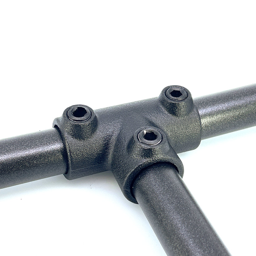 Kötőelem T-alakú 27 mm - fekete