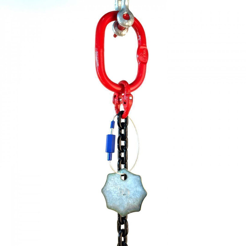 Láncos felfüggesztés szem-szem 80 o. rövidítővel (5,5 m, 5300 kg, 13 mm)
