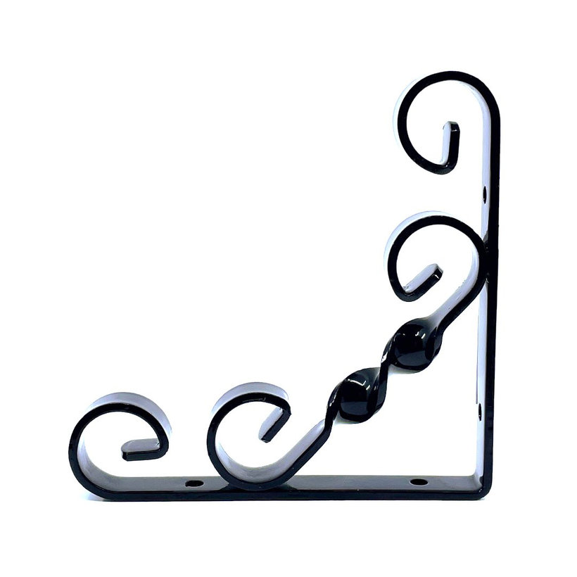 Konzol dekoratív fekete WO 100