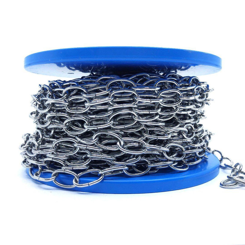 Dekoratív lánc/nikkelezett 2,3mm