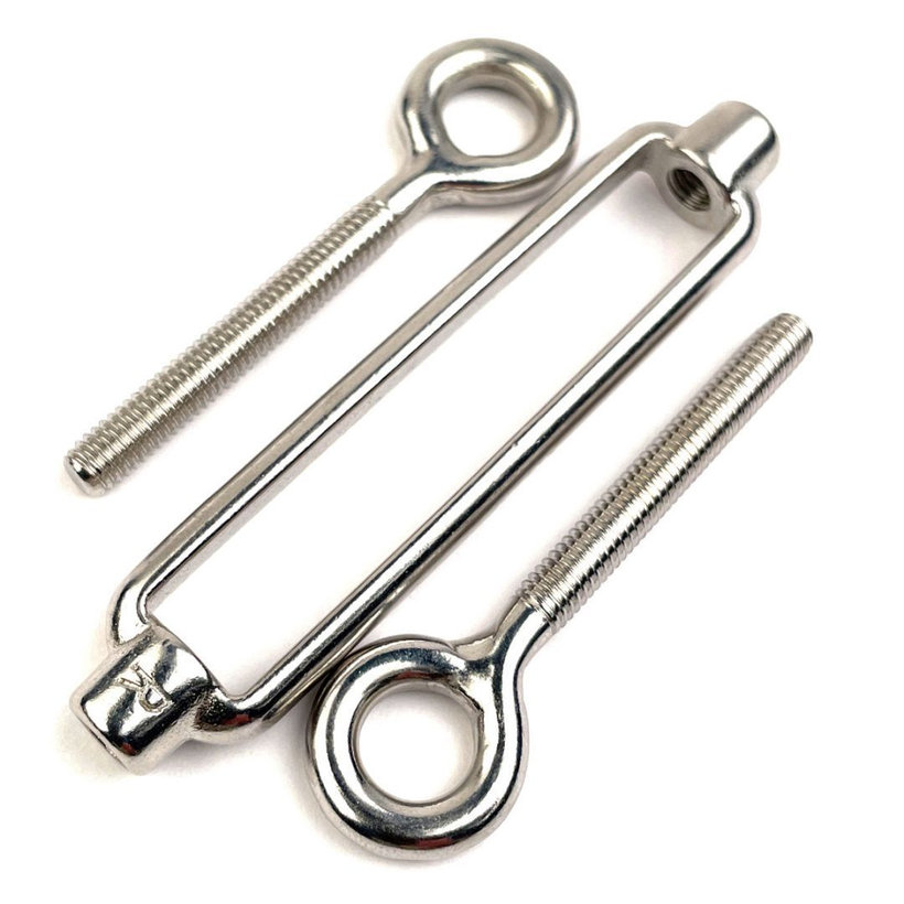 Rozsdamentes acél feszítő szem-szem A4 M8