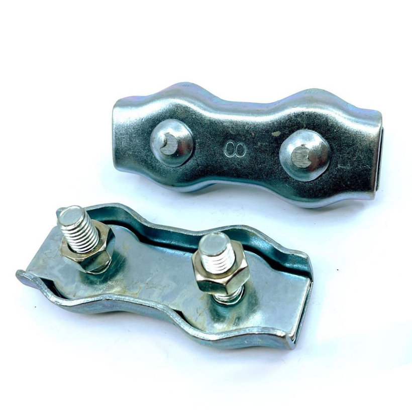 Kötélbilincs DUPLEX horganyzott - bliszter 11