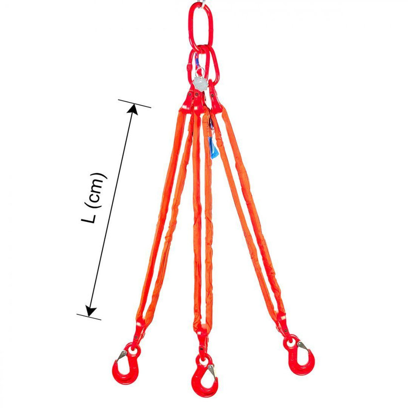 Textil függeszték SZEM-3 KAMPÓ 10 500/7500 kg, 2 m