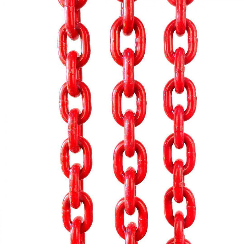 Láncos felfüggesztés szem-3 kampó 80 o. rövidítővel (5,5 m, 2360/1700 kg, 6 mm)