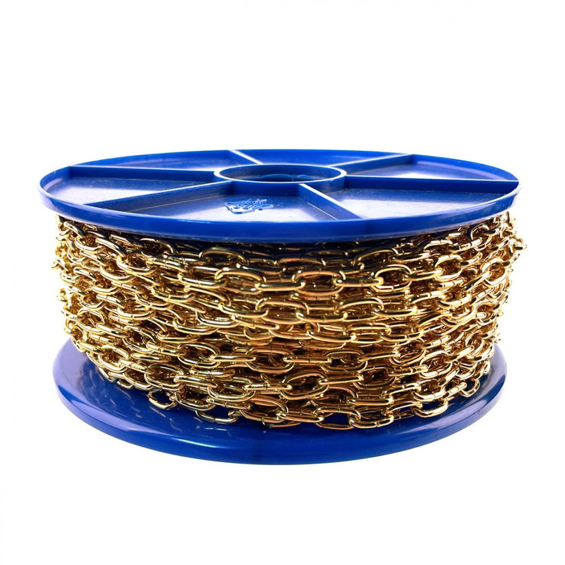 Óra lánc sárga cink 1,6mm