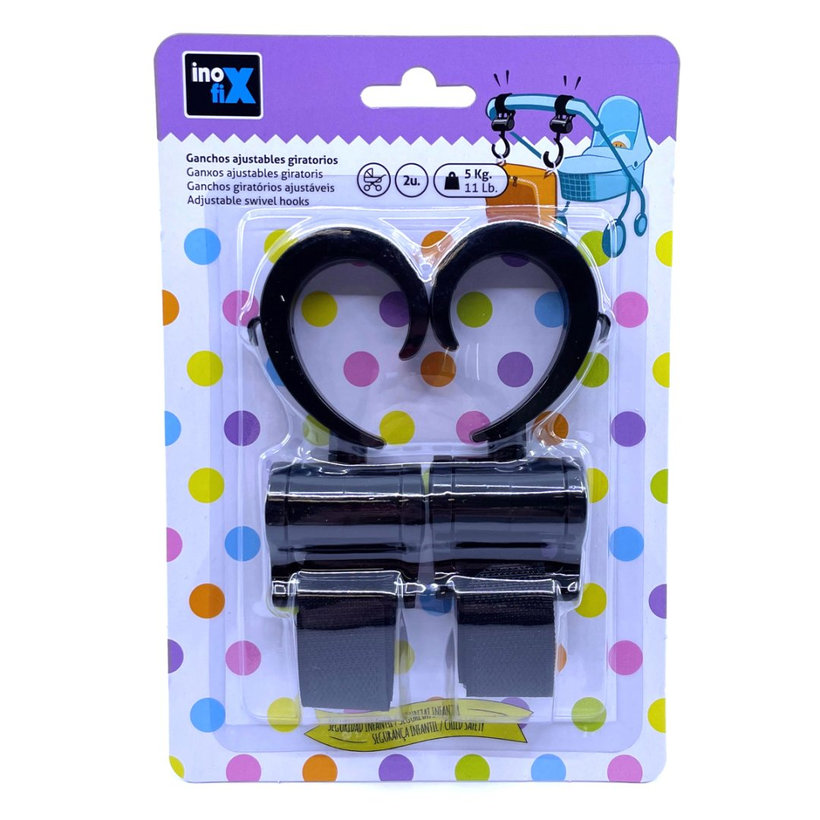 Forgó kampók babakocsihoz