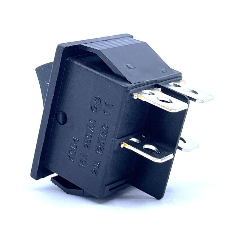 Készülékkapcsoló, váltó nyomókapcsoló