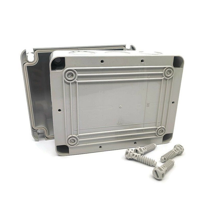 Szerelődoboz magas IP55 átlátszatlan IP55 190x145x140mm