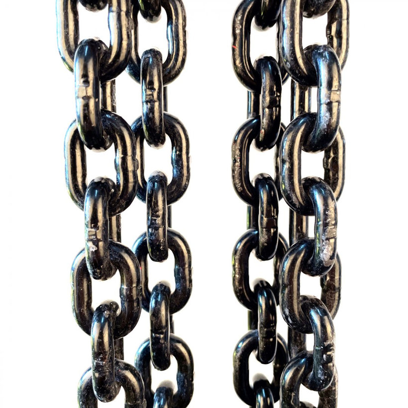 Láncos felfüggesztés szem-4 kampó 80 o. rövidítővel (0,5 m, 4250/3000 kg, 8 mm)