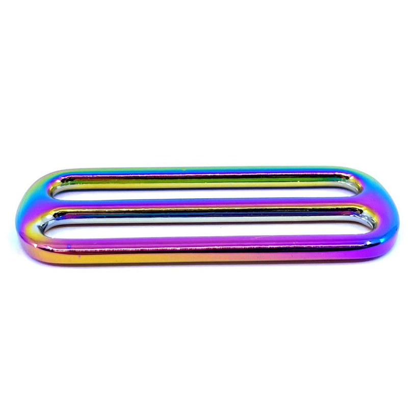 Bújtató csat szivárványos 20x6mm