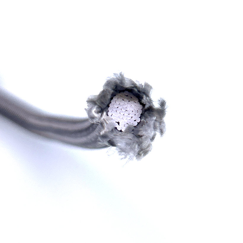 Gumikötél gumi maggal ezüst PP 8mm