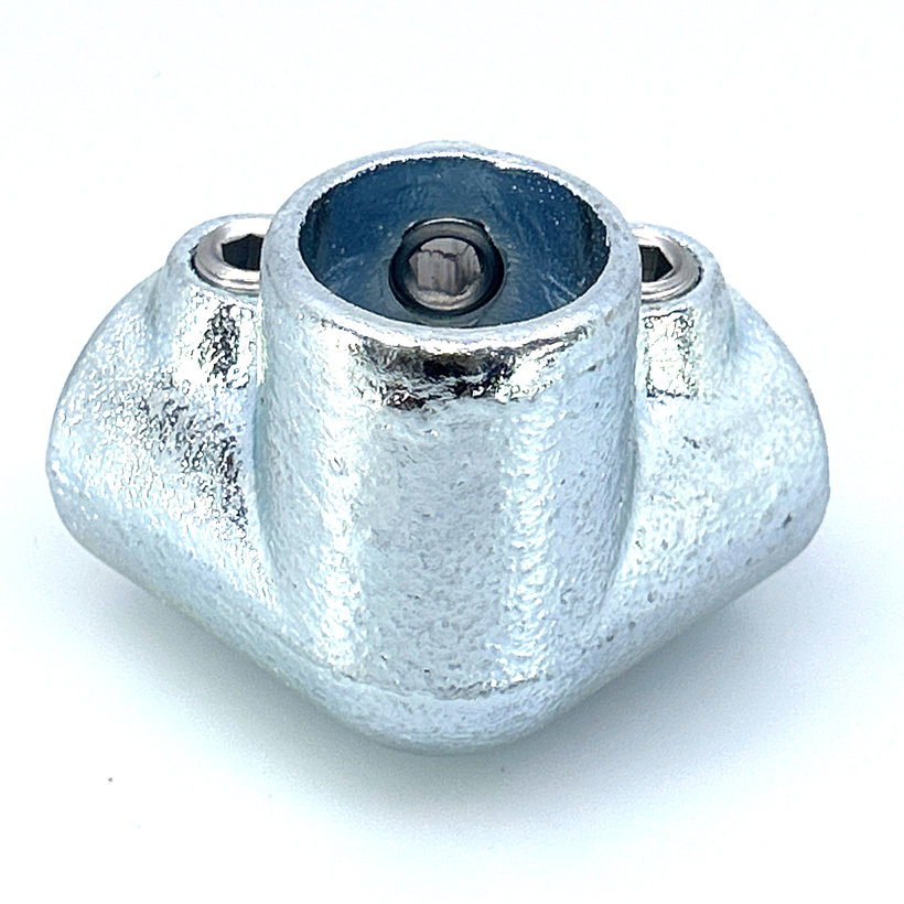 Kötőelem háromágú 27 mm - horganyzott