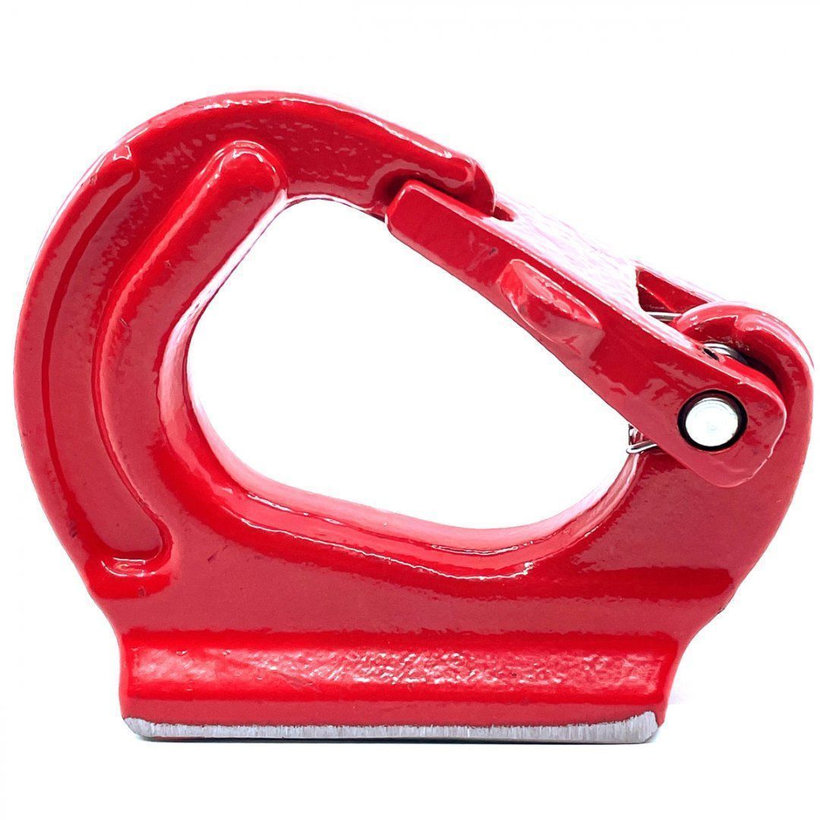 Hegesztőkampó 80 o. piros 10T