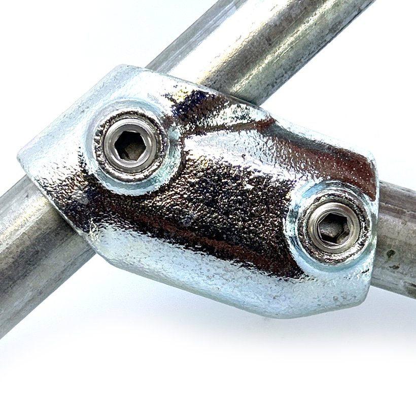 Kötőelem J-alakú 27 mm - horganyzott