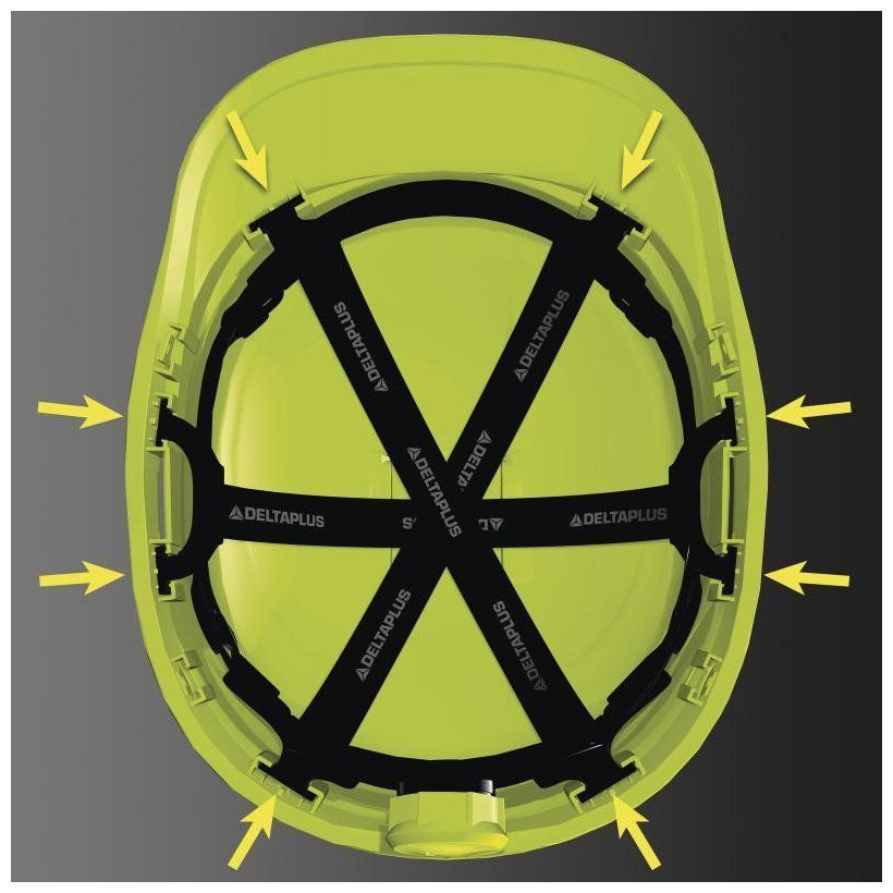 Védősisak DIAMONDVI narancssárga