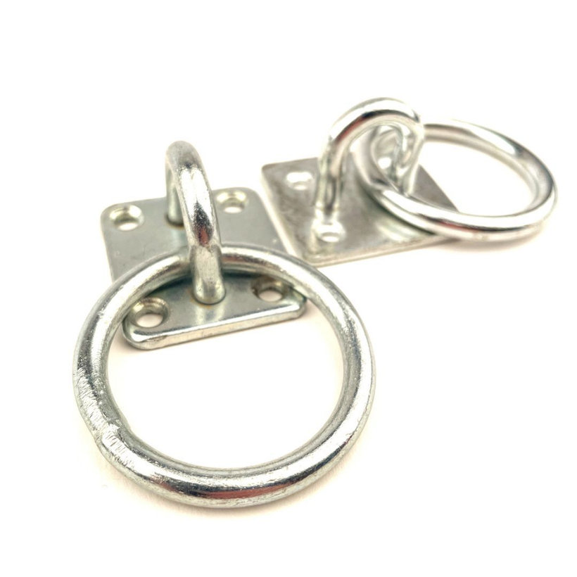 Lemez szemmel és gyűrűvel horganyzott 35x40mm