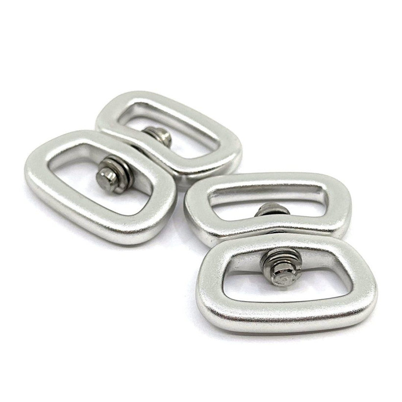 Forgó összekötő ezüst színű 51x25mm