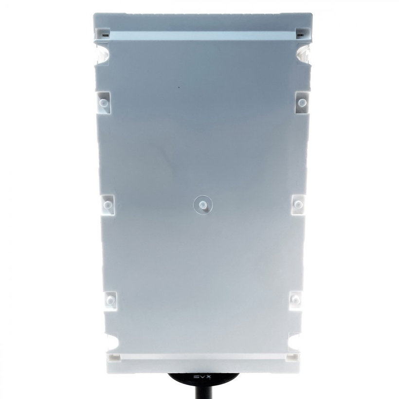 Kapcsolótábla süllyesztett fehér U36 - C/N 283x482x106mm