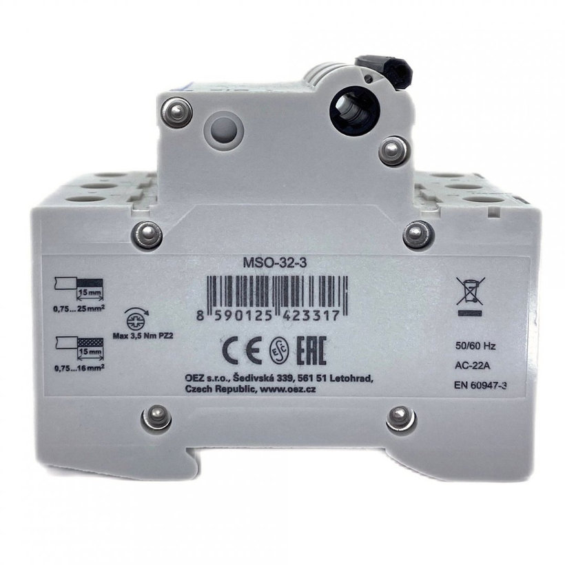 Karos kapcsoló Minia MSO-32-3