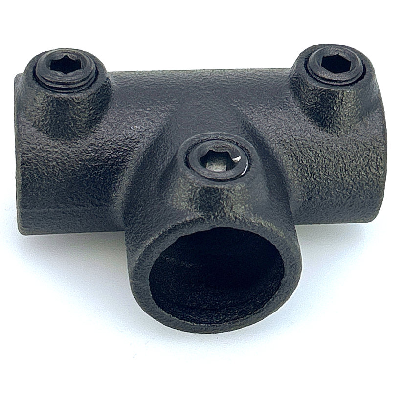 Kötőelem T-alakú 27 mm - fekete