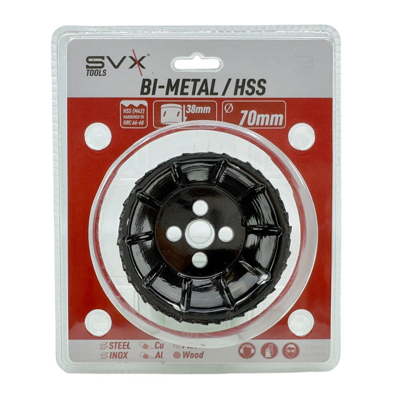 Bimetál korona 70mm