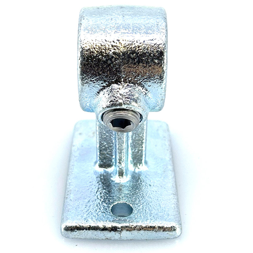 Csatlakozó korlátra 27 mm - horganyzott