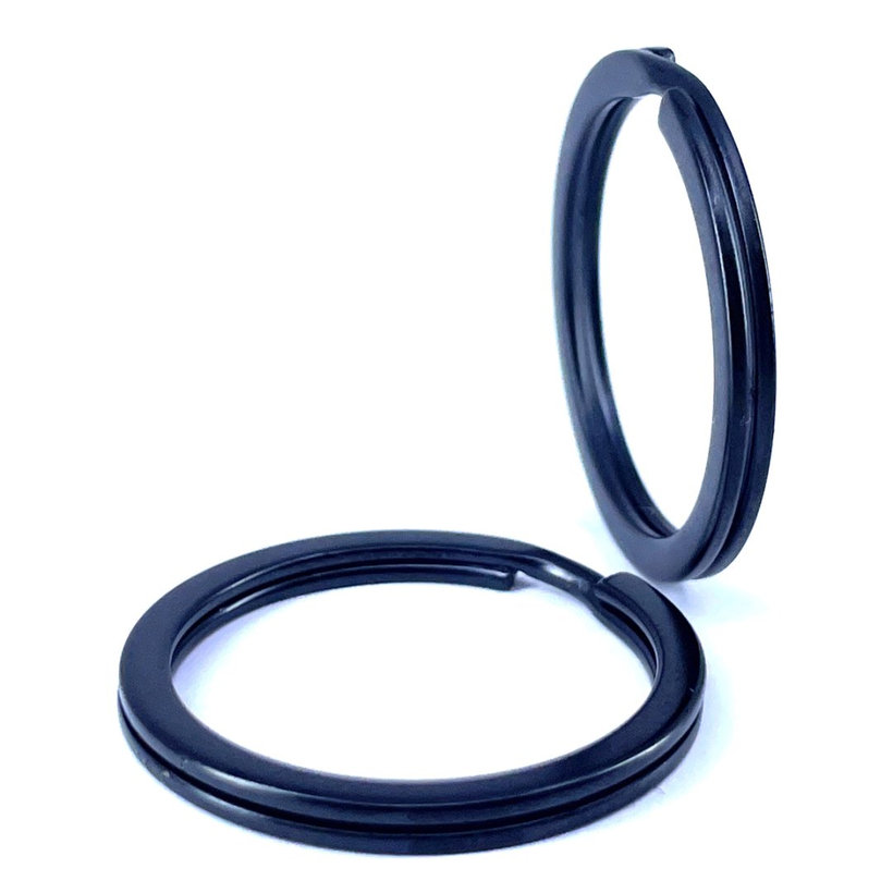 Kulcskarika fekete 20mm