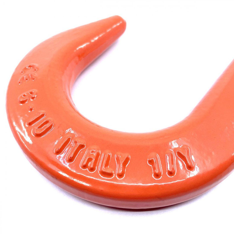 Öntödei kampó villával 100 o. narancssárga 6mm