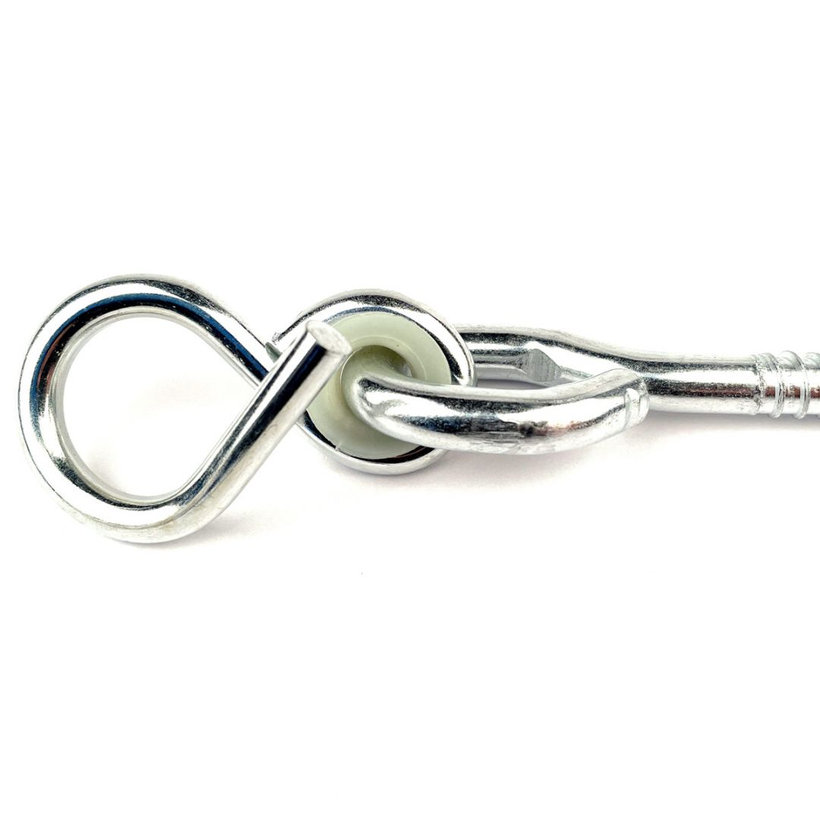 Hintakampó csavarral és bilinccsel zn 10,6x180mm