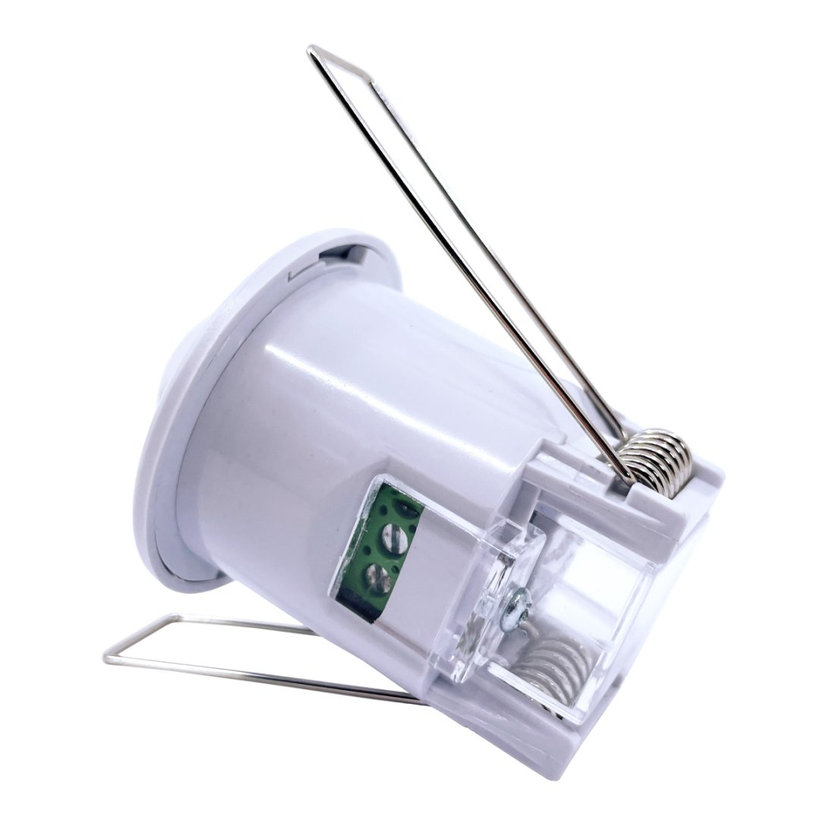 Mozgásérzékelő, süllyeszthető, mini, fehér 360°