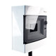 Kapcsolótábla süllyesztett fehér U8 - C/P 211x232x99mm