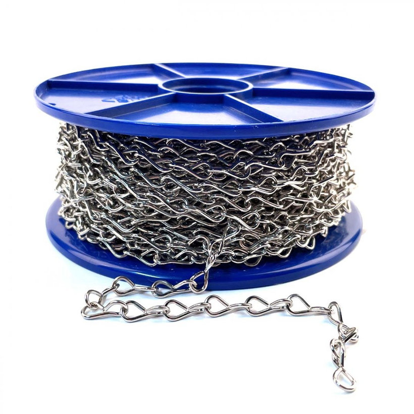 Egyszerű lánc nikkelezett 1,6mm