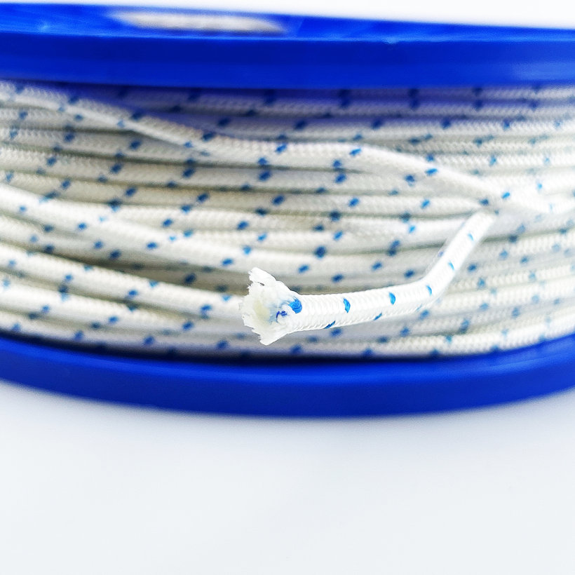 PES indítókötél TORNADO 16 szál 5mm–100m fehér-kék