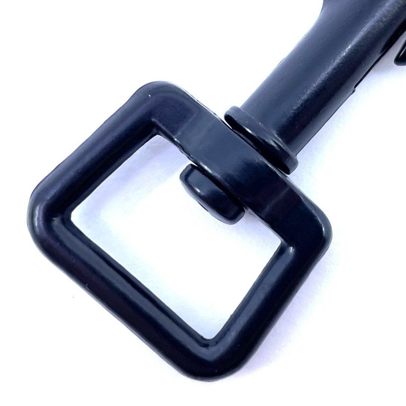 Forgó karabiner fekete 66x19mm