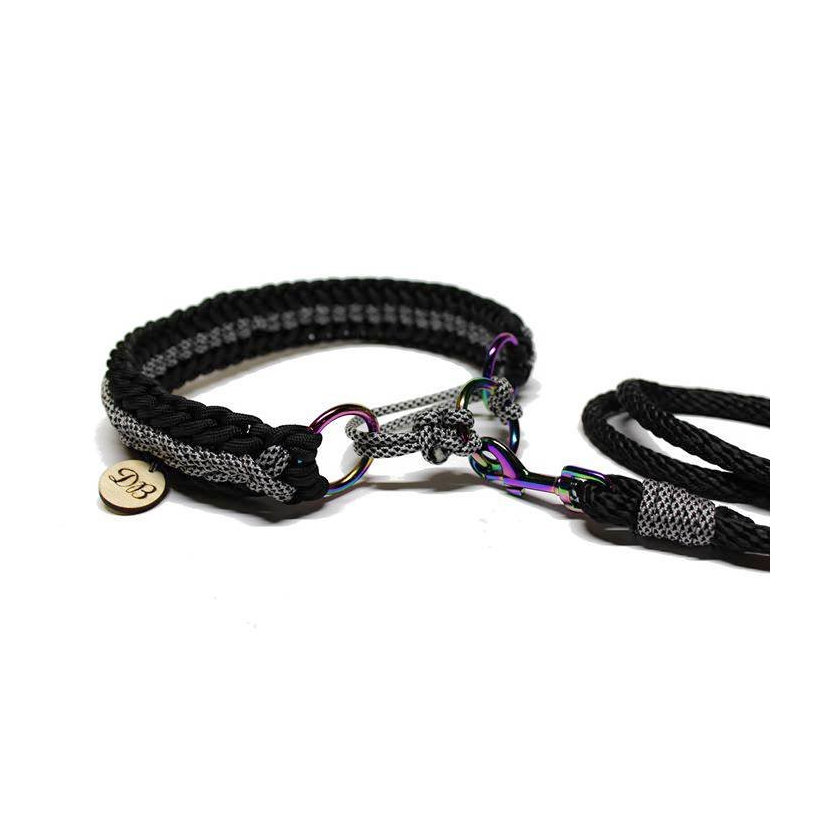 Forgó karabiner szivárványos 46x10mm