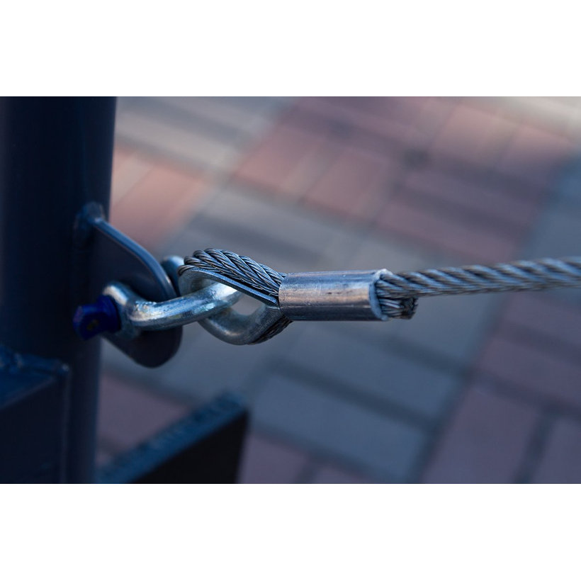 Acélkötél DIN 3055 6x7 + FC - nagy tekercs 4mm