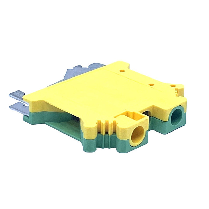 Védővezető ipari sorozatkapocs, csavaros, sínre 6mm²