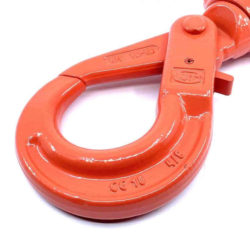 Önzáró forgó kampó 100 o. narancssárga 6mm