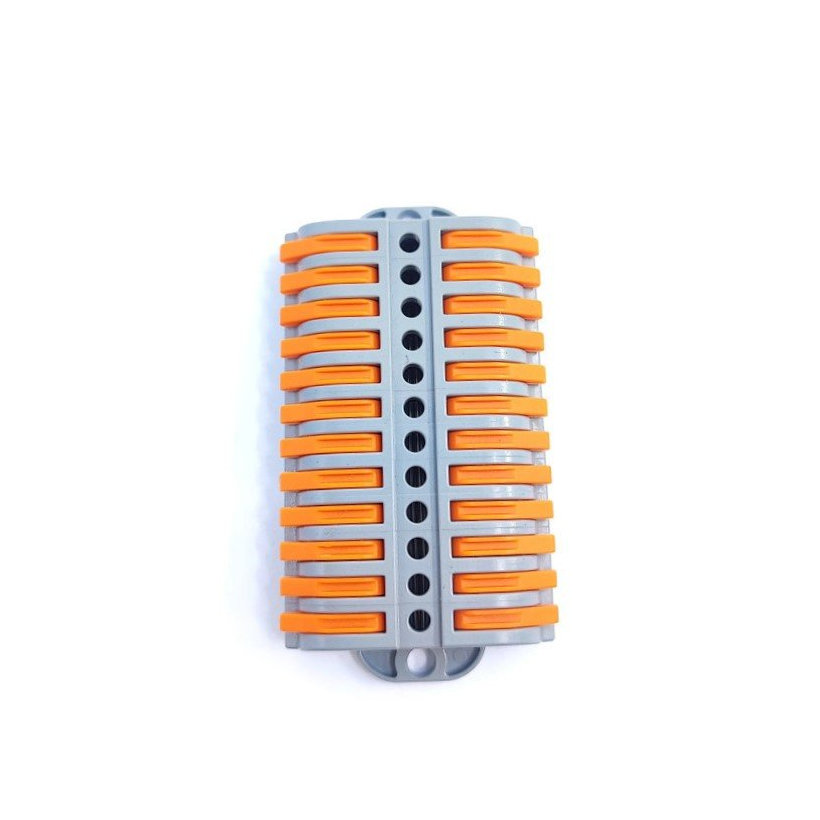 Rugós csatlakozó bilincs - 12 vezeték