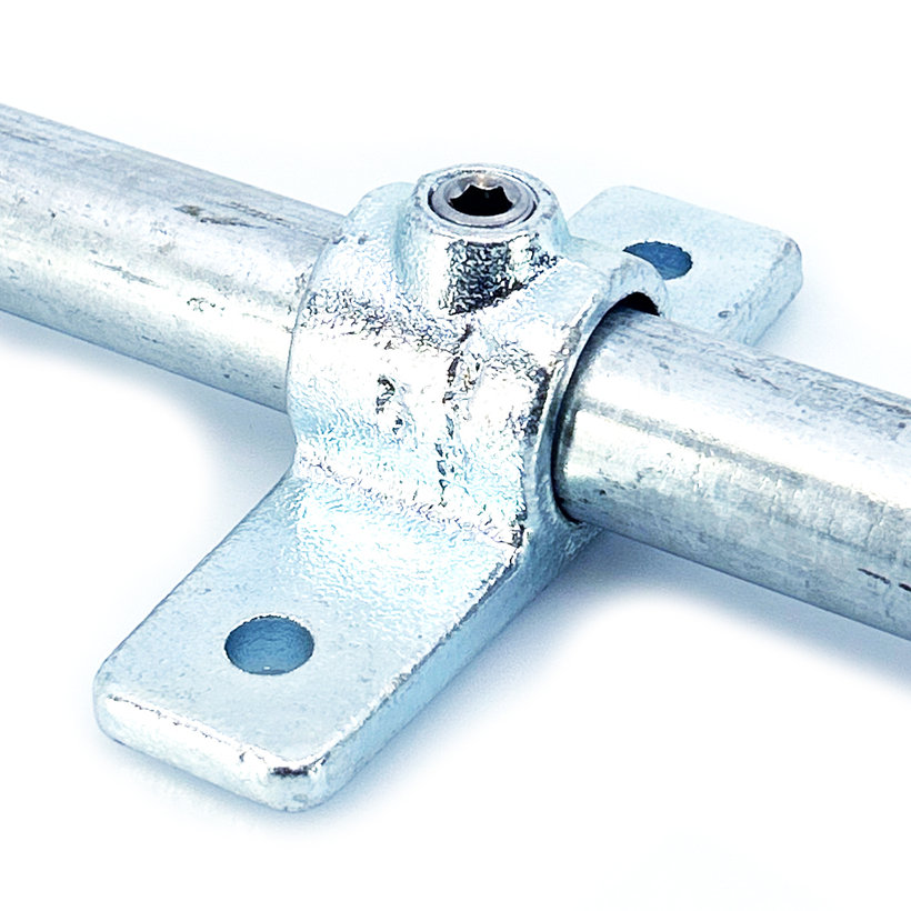 Csatlakozó falra 27 mm - horganyzott