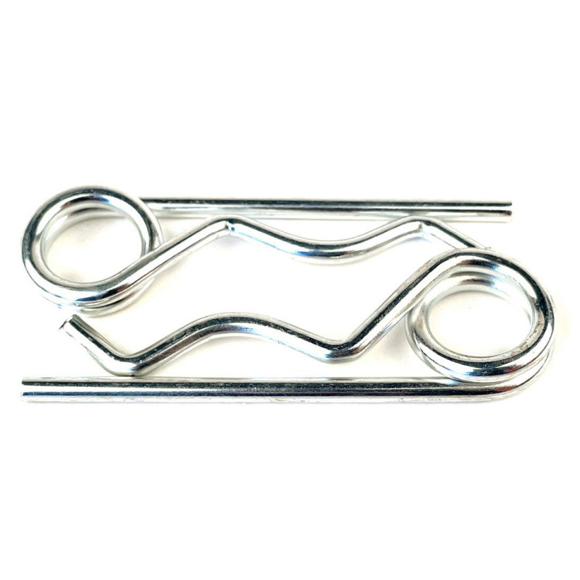 Sasszeg rugós dupla DIN 11024 zn 3mm