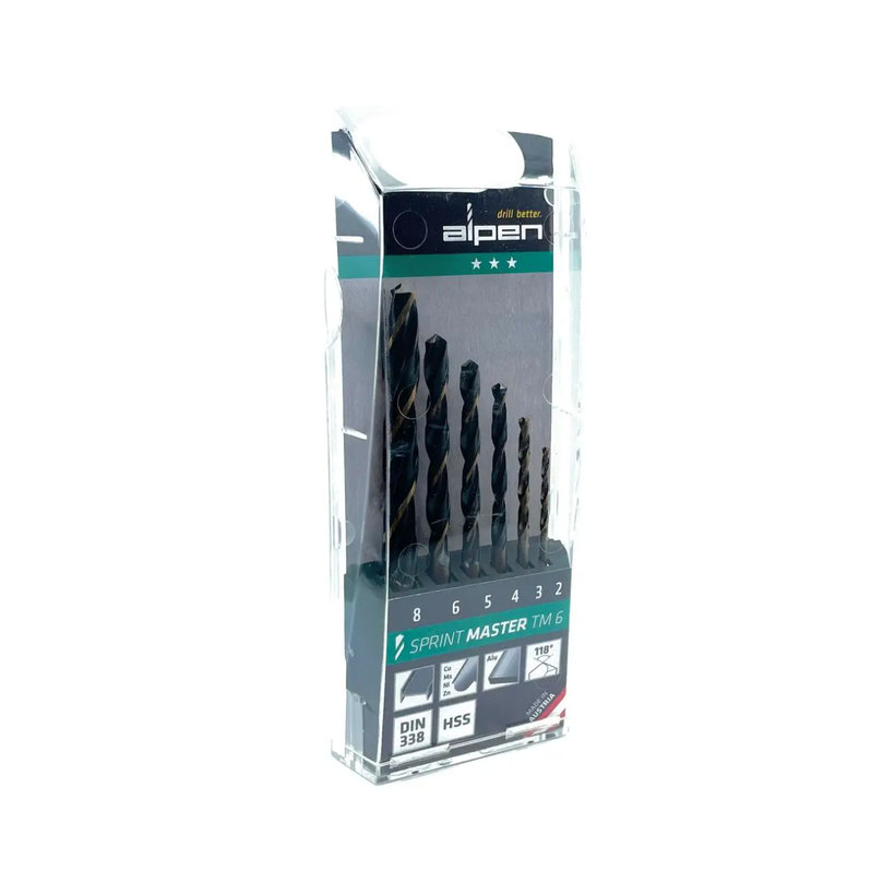 Fémfúrókészlet Sprint Master - 6 részes