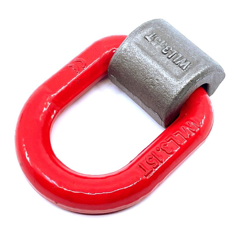 Hegesztési rögzítési pont rugóval 80 o. piros 1T